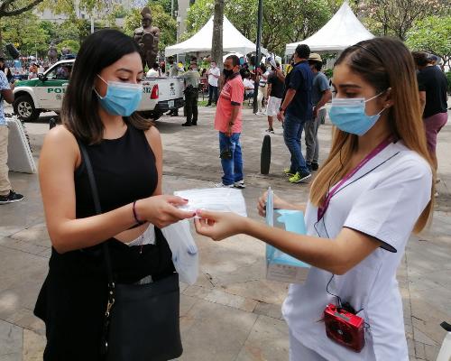 FotografoFoto Alcaldía de Medellín:Con el fin de la emergencia sanitaria por covid-19, en Medellín continuarán las estrategias de prevención y cuidado de los ciudadanos.